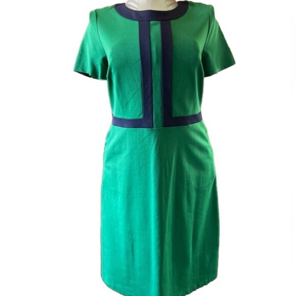 NWT BODEN THE POINT OF PONTE Jersey Double Knit Dress High Quality Size 14R - Picture 2 of 13
